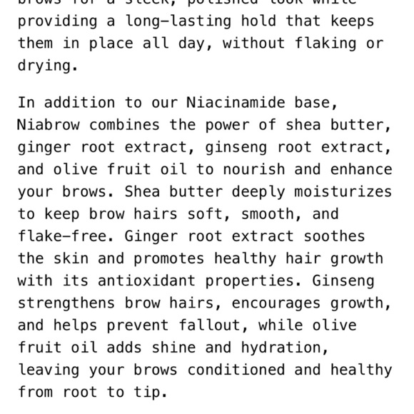 Toy Factory Nia Brow Gel - Brown - Picture 11 of 11